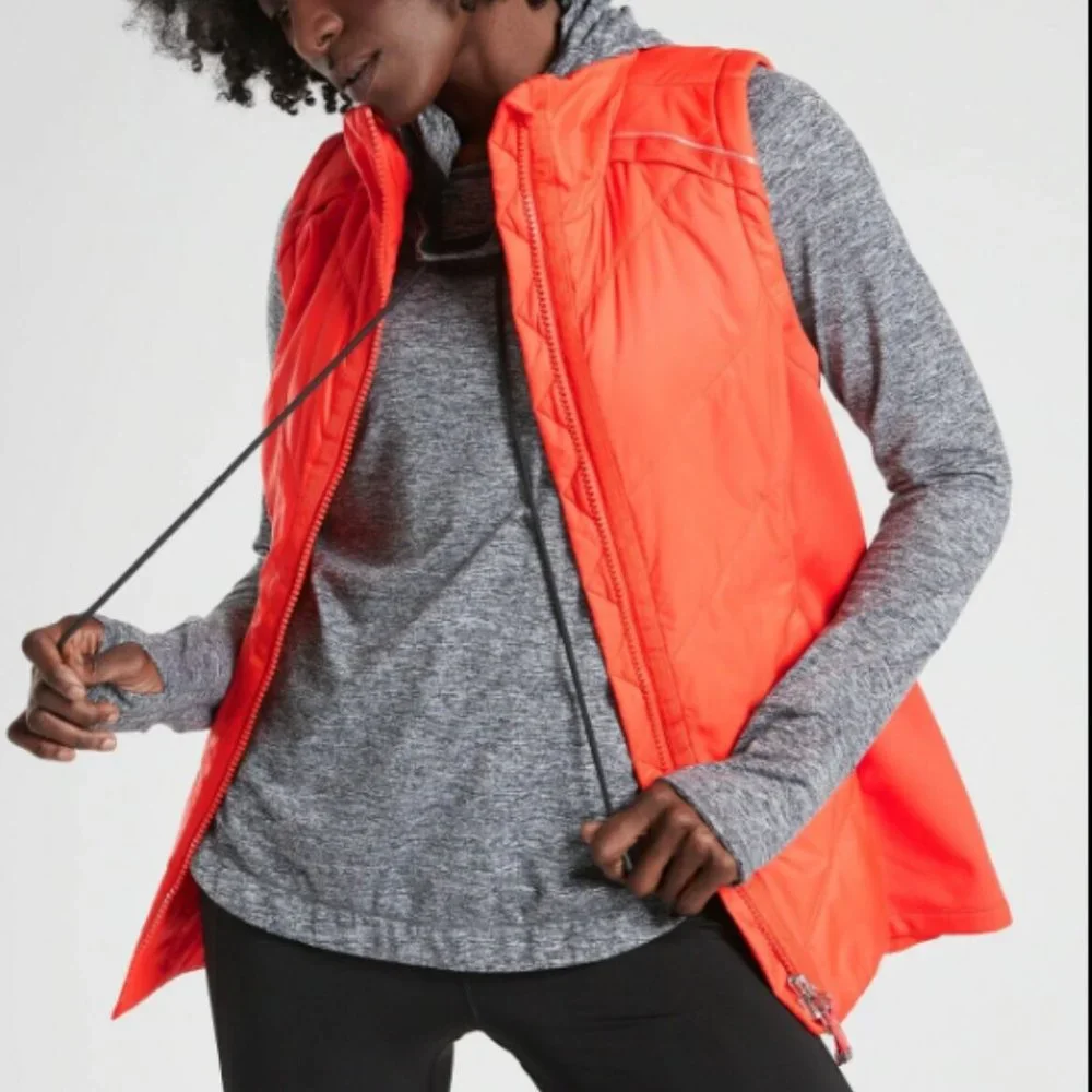 Athleta Torch Red Rock Ridge Vest - S - Picture 3 of 9